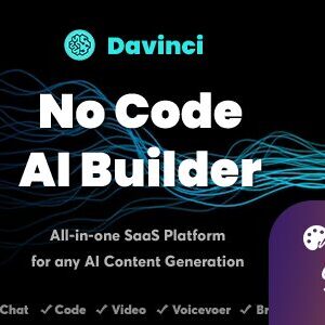 Davinci AI 7.6 – All‑in‑One OpenAI SaaS for Text, Image, Voice, Code, Chat & Video